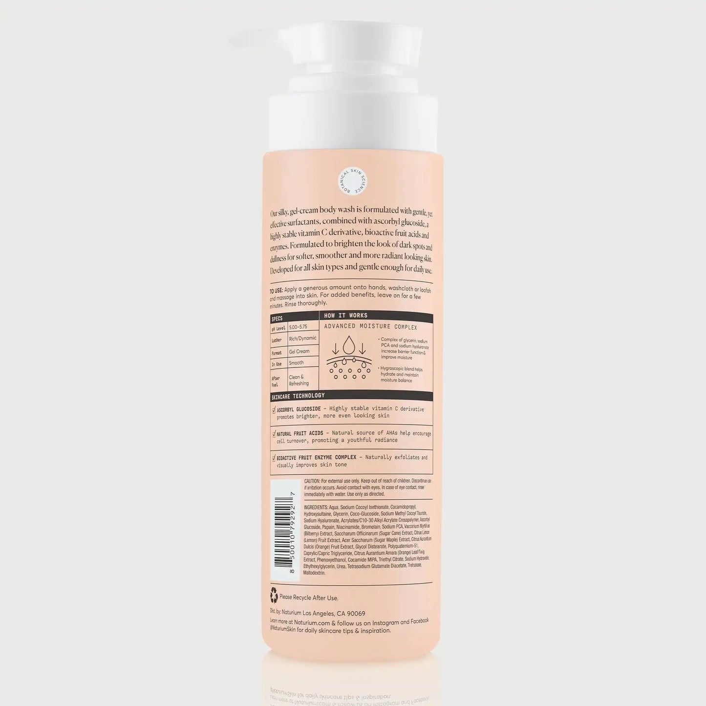 the-brightener-vitamin-c-brightening-body-wash-y7 NATR-The-Brightener-Body-Wash_back.webp