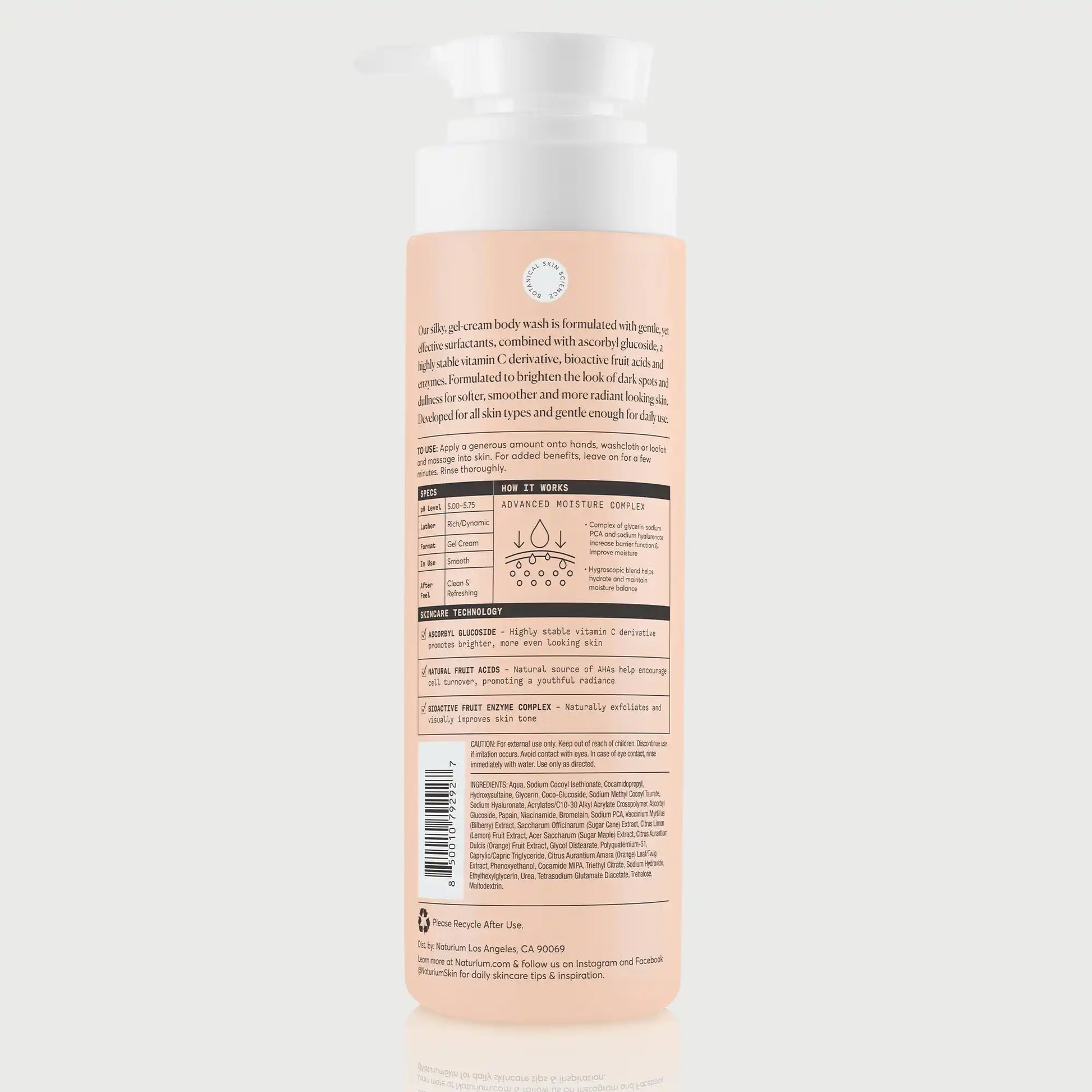 the-brightener-vitamin-c-brightening-body-wash-y7 NATR-The-Brightener-Body-Wash_back.webp